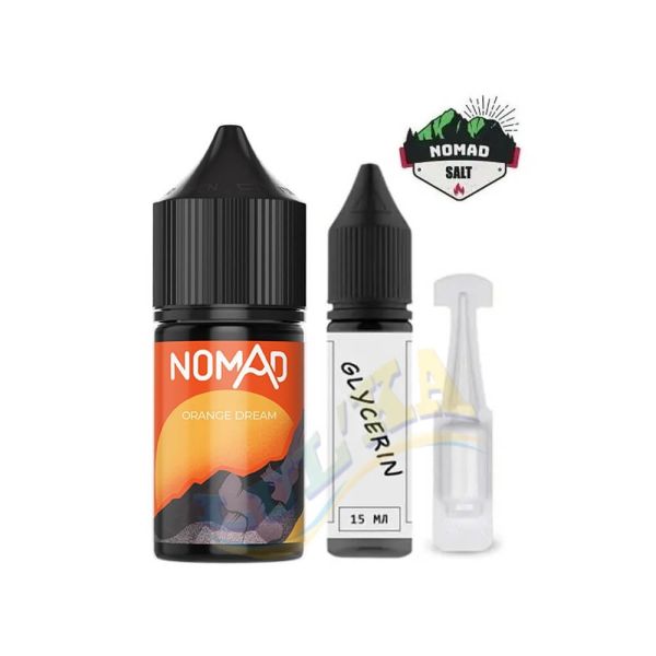Набор Nomad Salt Orange Dream (50 мг/мл) 30 мл. Набор Nomad Salt Orange Dream (50 мг/мл) 30 мл.