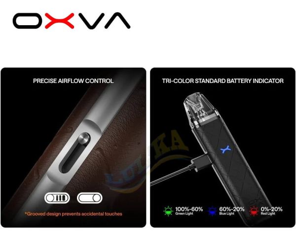 OXVA Xlim Go Pod Kit 1000mAh (Dark Grey) OXVA Xlim Go Pod Kit 1000mAh (Dark Grey)