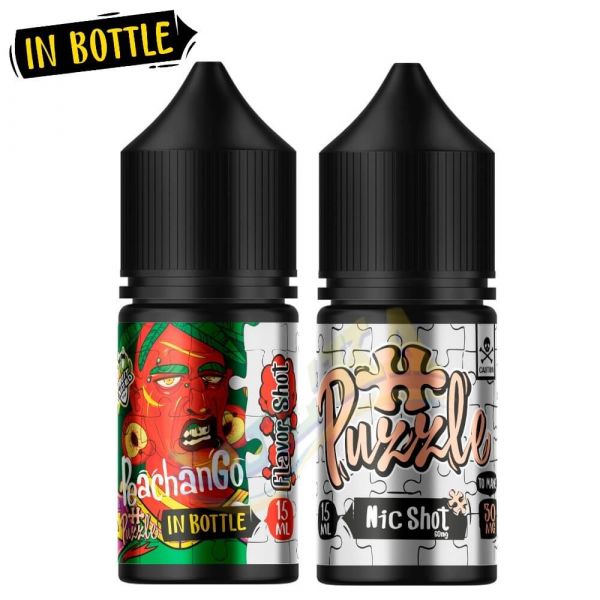 Набор PeachanGo - In Bottle Salt Puzzle 30 мл. 50 мг Набор PeachanGo - In Bottle Salt Puzzle 30 мл. 50 мг