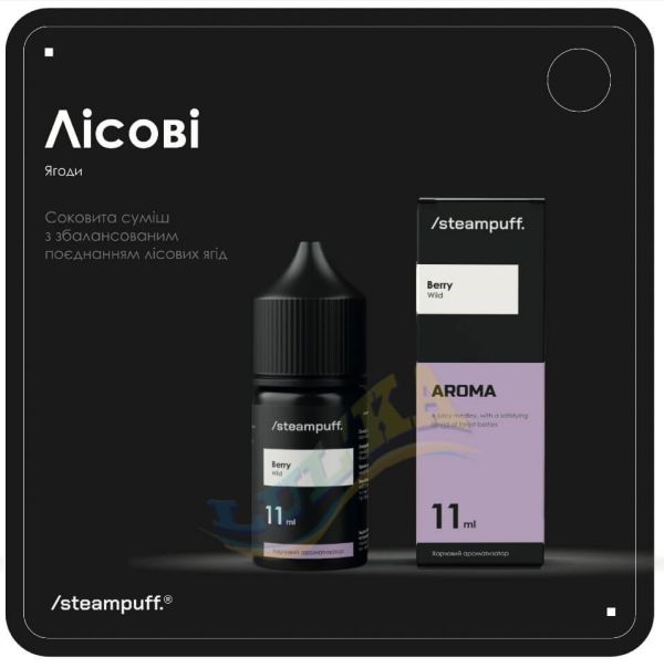Ароматизатор Steampuff Berry Wild 11 мл. Ароматизатор Steampuff Berry Wild 11 мл.
