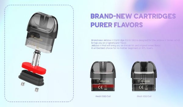 Rincoe Jellybox V1 Pod Kit 750 mAh (Gray) Rincoe Jellybox V1 Pod Kit 750 mAh (Gray)