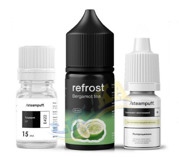 Набор Refrost Salt Bergamot tea 30 мл. Набор Refrost Salt Bergamot tea 30 мл.