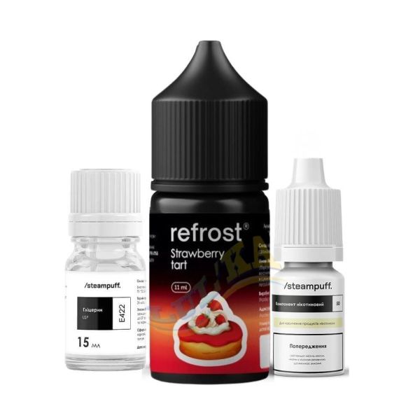Набор Refrost Salt Strawberry tart 30 мл. Набор Refrost Salt Strawberry tart 30 мл.