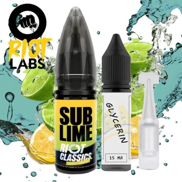 Набор Riot Classics - Sub Lime Salt 30 мл. Набор Riot Classics - Sub Lime Salt 30 мл.