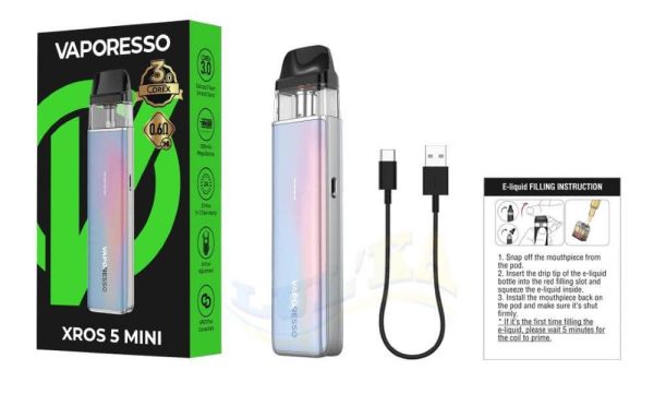 Vaporesso XROS 5 Mini Pod Kit 1500mAh (Flowing Pink) Vaporesso XROS 5 Mini Pod Kit 1500mAh (Flowing Pink)