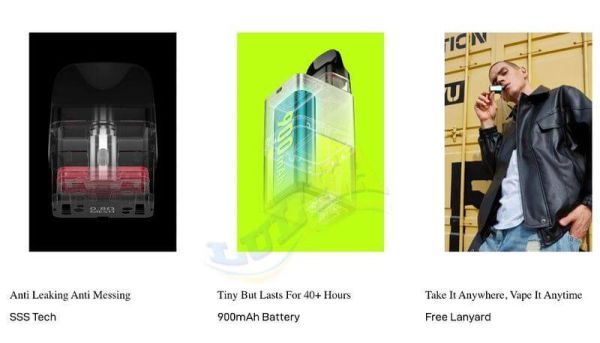 Vaporesso XROS CUBE Pod Kit 900mAh (Black) Vaporesso XROS CUBE Pod Kit 900mAh (Black)