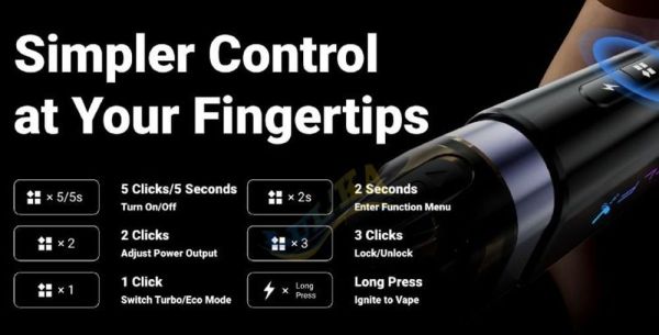 Elf Bar ELFX PRO Pod Kit 1200mAh (Black) Elf Bar ELFX PRO Pod Kit 1200mAh (Black)