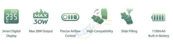 Joyetech Evio M Pro Kit 1100mAh (Green) Joyetech Evio M Pro Kit 1100mAh (Green)