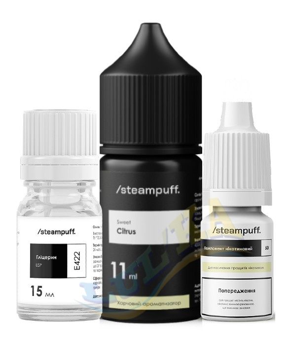Набор Steampuff Salt Sweet Citrus 30 мл. Набор Steampuff Salt Sweet Citrus 30 мл.