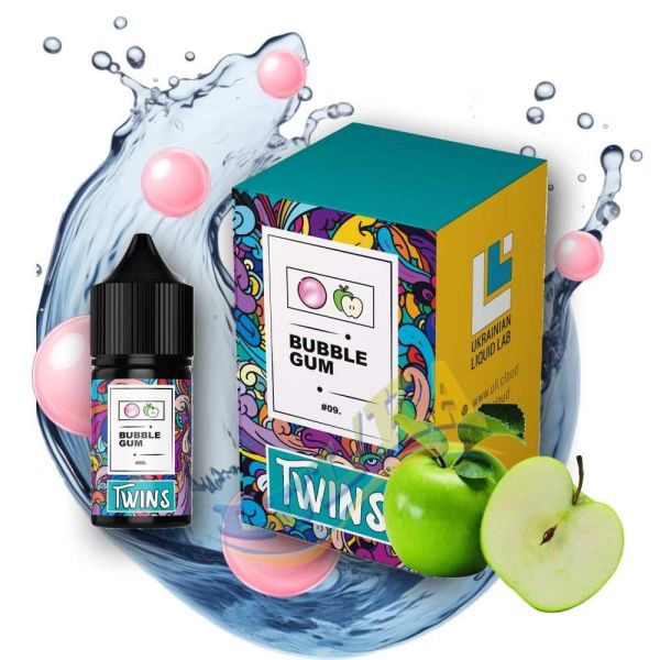Набор Twins Bubble Gum Salt (50 мг/мл) 30 мл. Набор Twins Bubble Gum Salt (50 мг/мл) 30 мл.