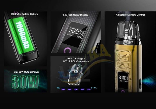 Lost Vape Ursa Nano Pro 2 Kit 1000mAh (Ocean Blue) Lost Vape Ursa Nano Pro 2 Kit 1000mAh (Ocean Blue)