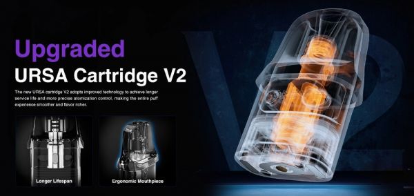 Картридж Lost Vape Ursa Cartridge V2 (0.6 ohm) Картридж Lost Vape Ursa Cartridge V2 (0.6 ohm)