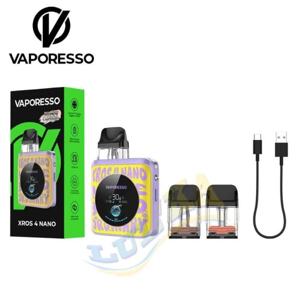 Vaporesso XROS 4 Nano Kit 1350mAh (Graphite Black) Vaporesso XROS 4 Nano Kit 1350mAh (Graphite Black)
