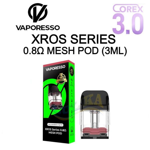 Картридж Vaporesso XROS COREX 3.0 3ml (0.8 ohm) Картридж Vaporesso XROS COREX 3.0 3ml (0.8 ohm)