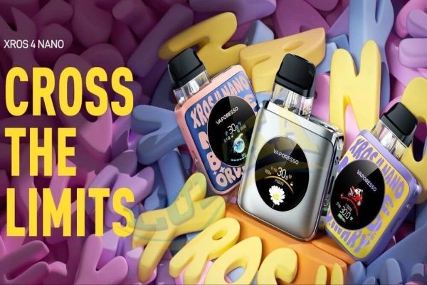 Vaporesso XROS 4 Nano Kit 1350mAh (Titanium Silver) Vaporesso XROS 4 Nano Kit 1350mAh (Titanium Silver)