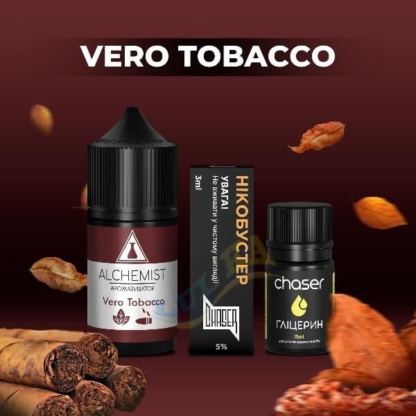 Набор Alchemist Salt Vero Tobacco (50 мг/мл) 30 мл.