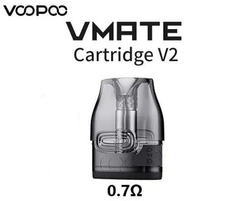 Картридж Voopoo Vmate V2 Cartridge (0.7 ohm) Картридж Voopoo Vmate V2 Cartridge (0.7 ohm)