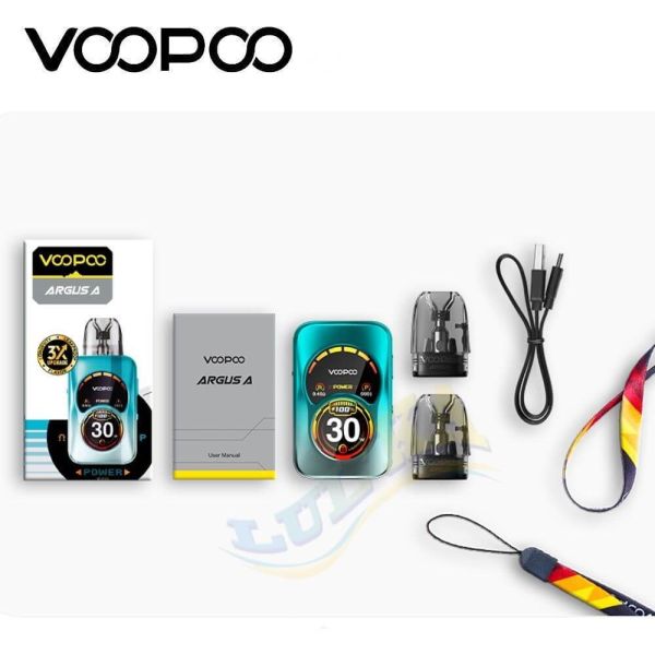Voopoo Argus A 30W Kit 1100mAh (Racing Green) Voopoo Argus A 30W Kit 1100mAh (Racing Green)