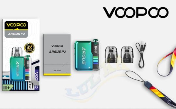 Voopoo Argus P2 30W Kit 1100 mAh (Matte Black) Voopoo Argus P2 30W Kit 1100 mAh (Matte Black)