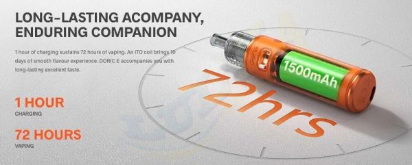 Voopoo Doric E Pod Kit 1500 mAh (Classic Brown) Voopoo Doric E Pod Kit 1500 mAh (Classic Brown)