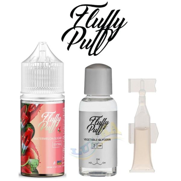 Набор Fluffy Puff Salt Watermelon Sugar 30 мл. Набор Fluffy Puff Salt Watermelon Sugar 30 мл.