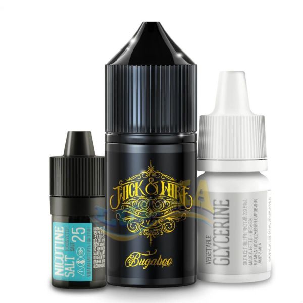 Набор Wick&Wire V2 Salt Bugaboo 25мг/мл 30мл. Набор Wick&Wire V2 Salt Bugaboo 25мг/мл 30мл.