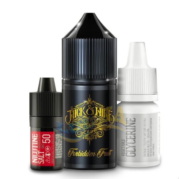Набор Wick&Wire V2 Salt Forbidden Fruit 50мг/мл 30мл. Набор Wick&Wire V2 Salt Forbidden Fruit 50мг/мл 30мл.