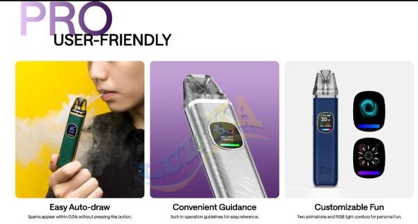 OXVA Xlim Pro 2 Pod Kit 1300mAh (Platinum Gray) OXVA Xlim Pro 2 Pod Kit 1300mAh (Platinum Gray)