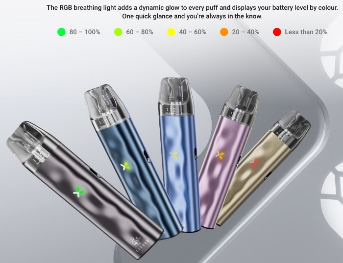 Elf Bar ELFX Mini RGB подсветка