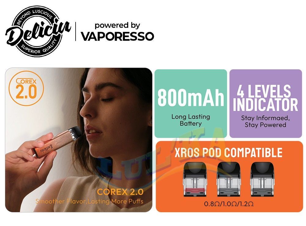 Характеристики POD-системи Vaporesso Deliciu