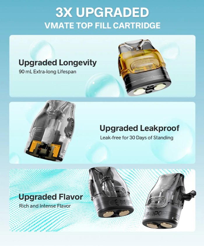 3X-UPGRADED-VMATE-TOP-FILL-CARTRIDGE