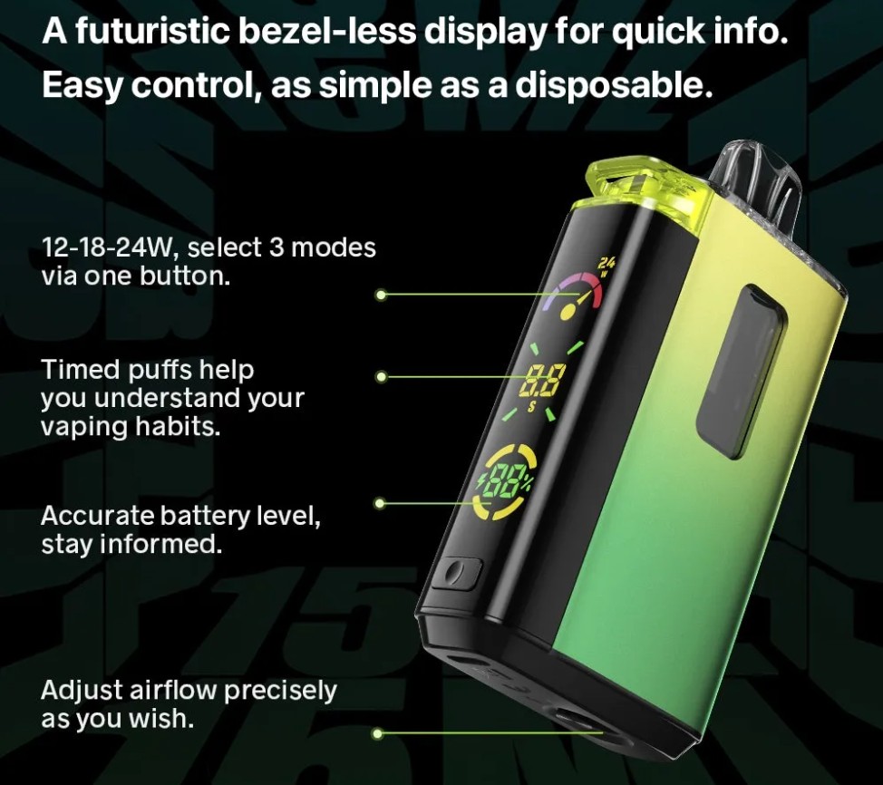 Voopoo Vrizz характеристики